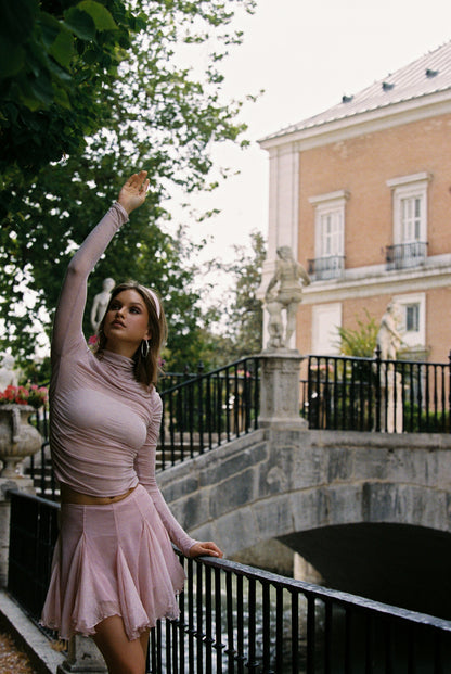 Verena Skirt (Pink) (Final Sale)