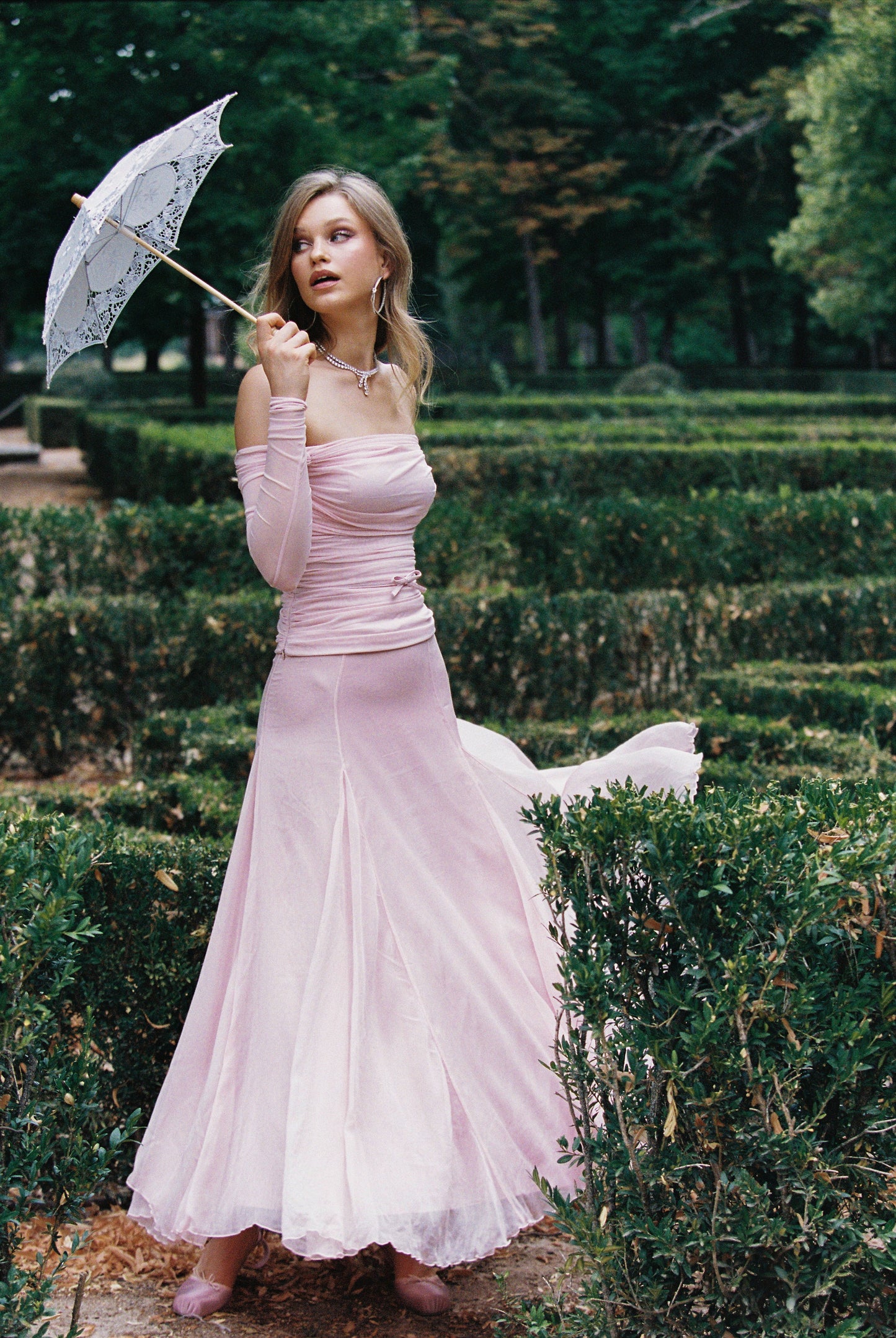 Valencia Skirt (Pink) (Final Sale)