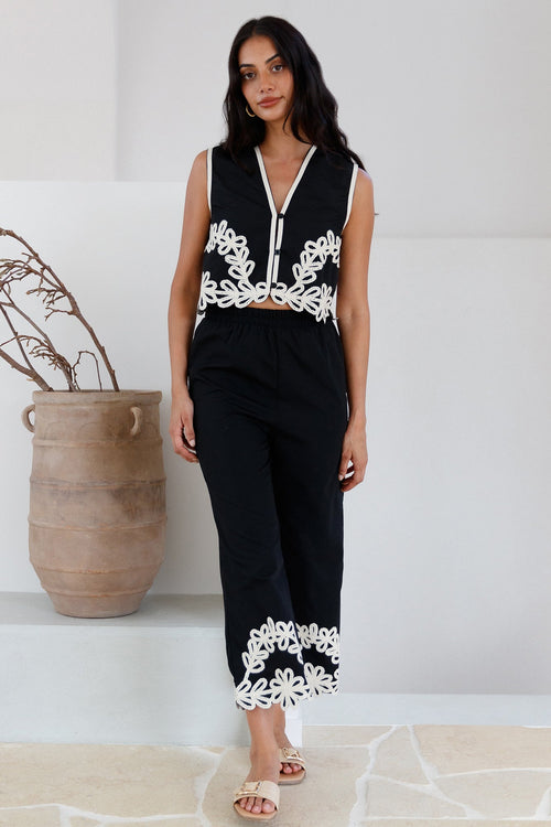 Dreaming Softly Pants Black