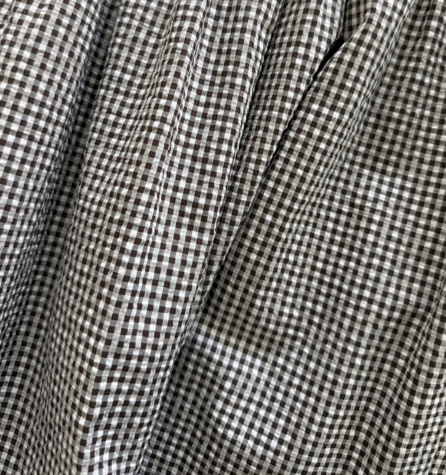 The Cosima Nap Dress - Chocolate Gingham