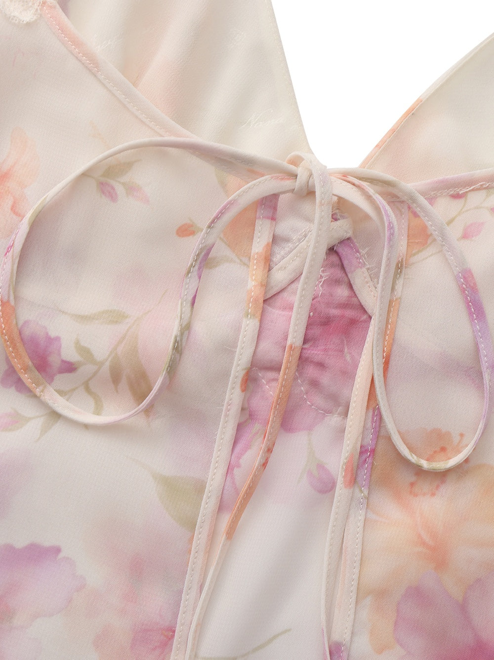 Ophelia Floral Lace Ivory Top