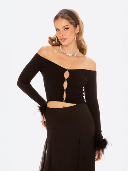 Théa Top (Black) (Final Sale)