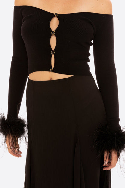 Théa Top (Black) (Final Sale)