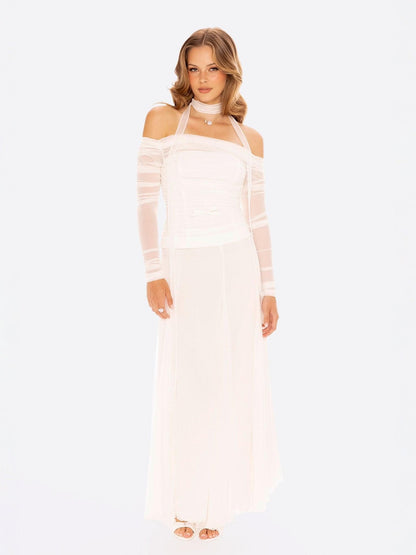 Valencia Skirt (White) (Final Sale)