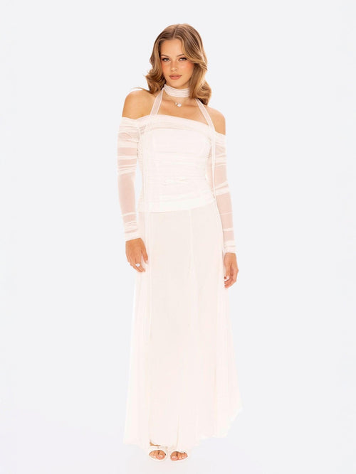 Valencia Skirt (White) (Final Sale)