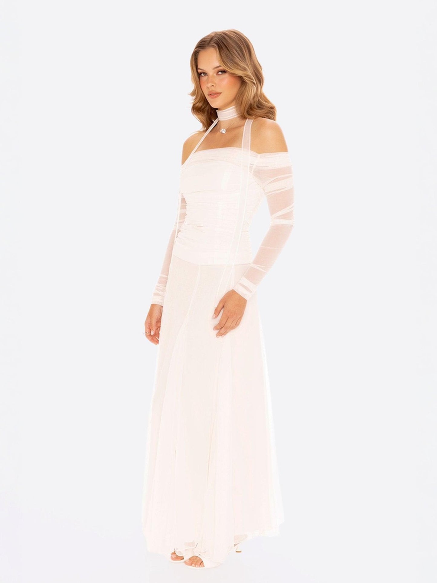 Valencia Skirt (White) (Final Sale)