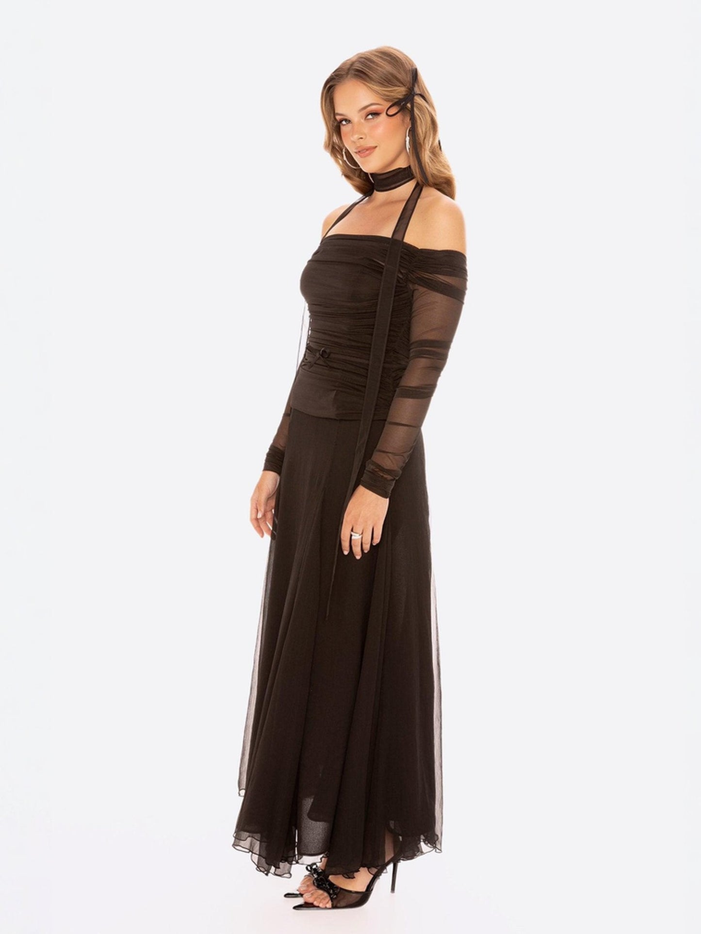 Valencia Top (Black) (Final Sale)