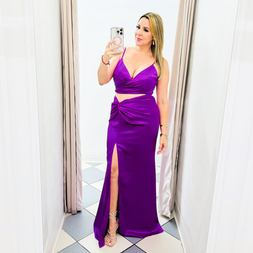 Magenta Dress