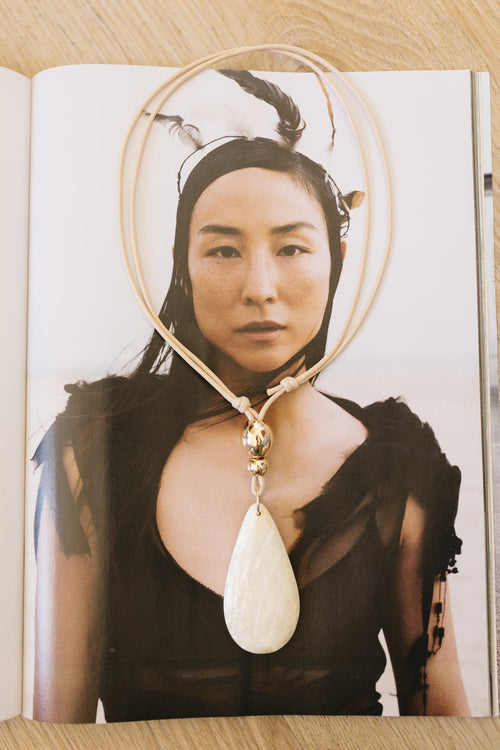 Pearl Glow Drop Necklace