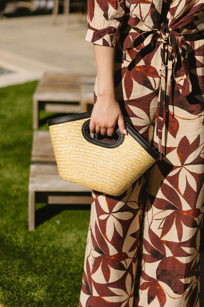 Carson Straw Bag