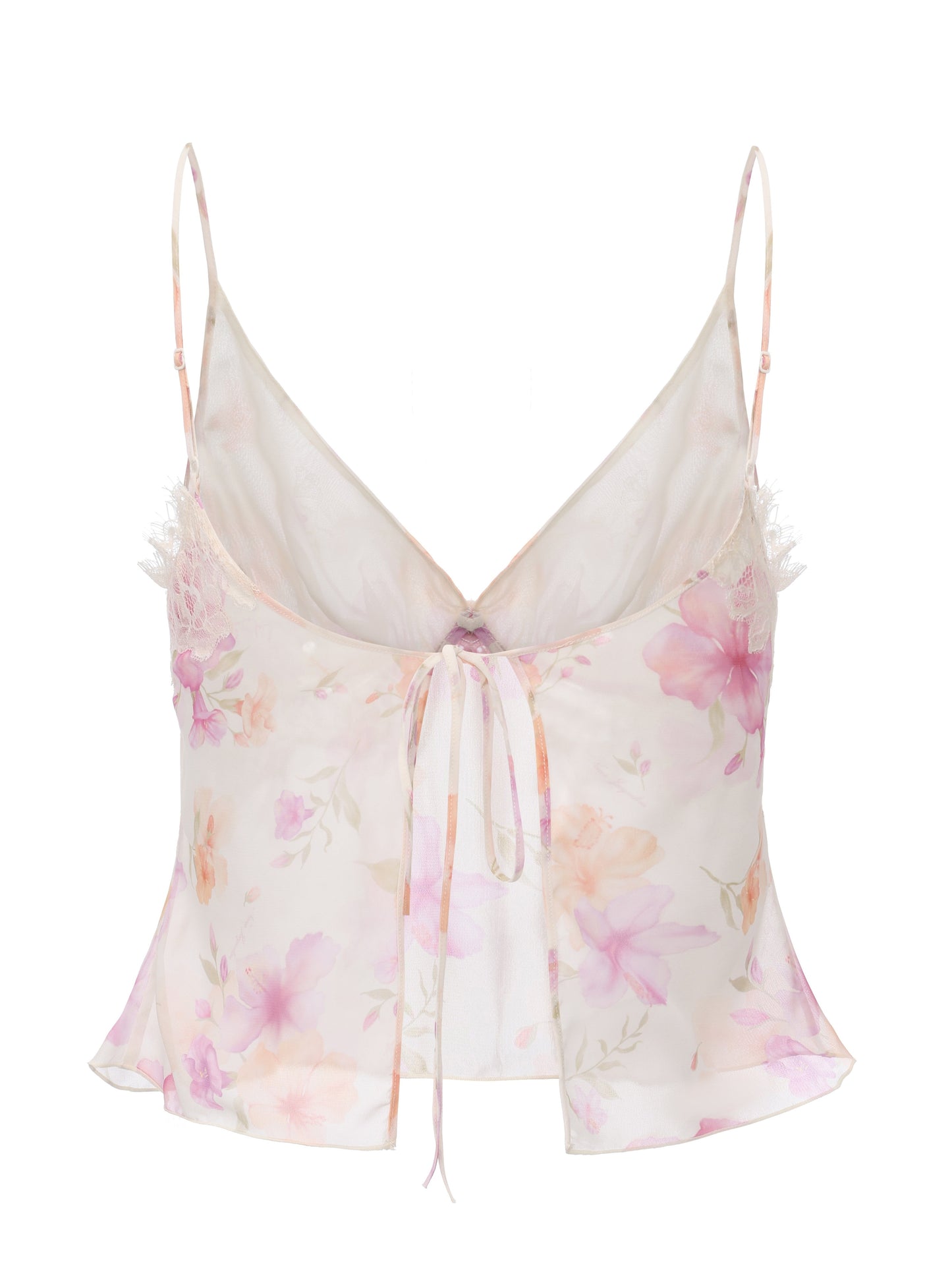 Ophelia Floral Lace Ivory Top