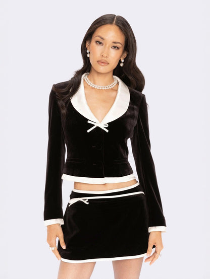 Victoria Velvet Blazer