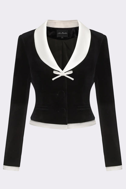 Victoria Velvet Blazer
