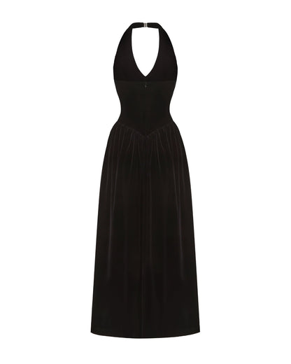 Sabine Velvet Maxi Dress