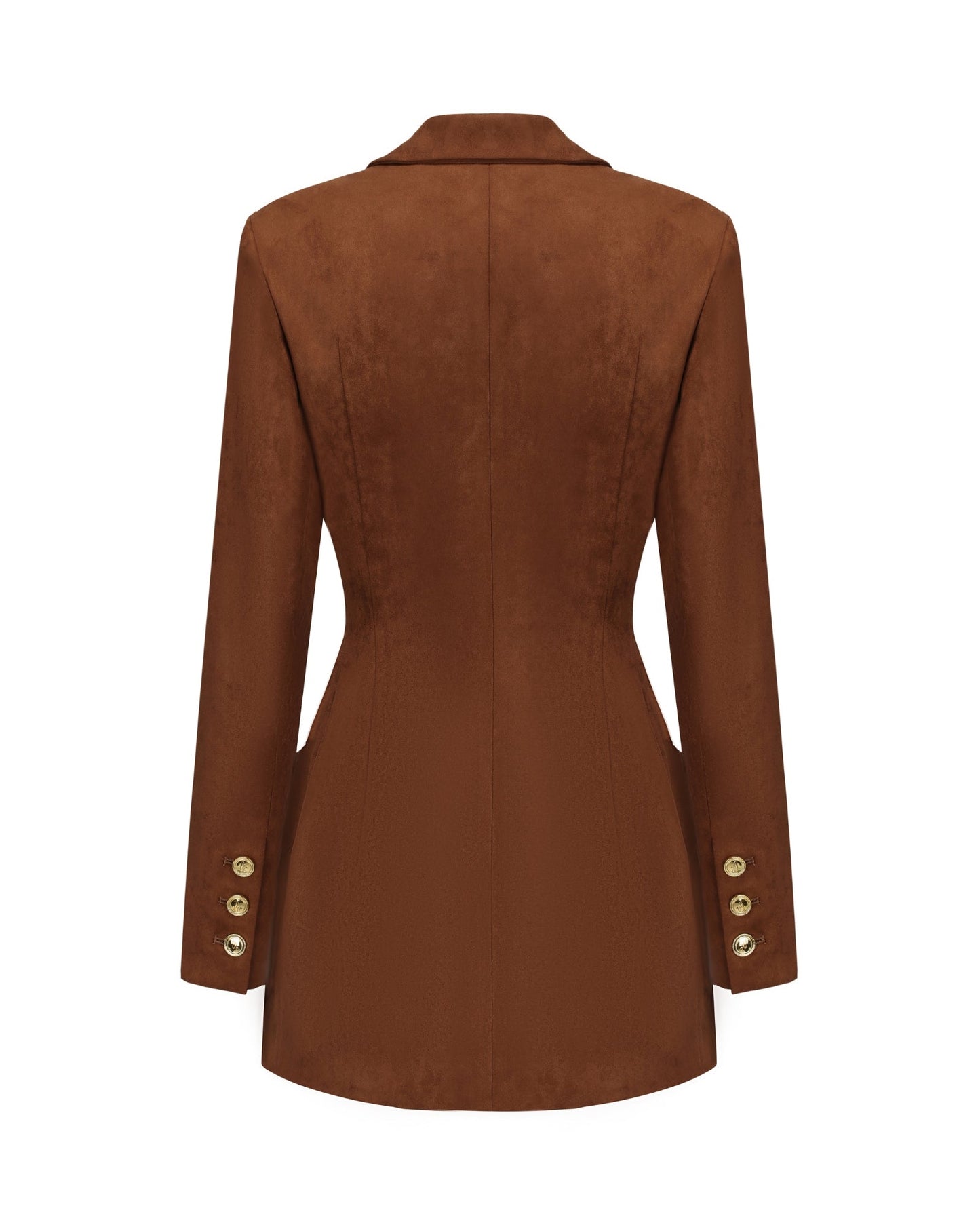 Sienne Suede Blazer (Brown)