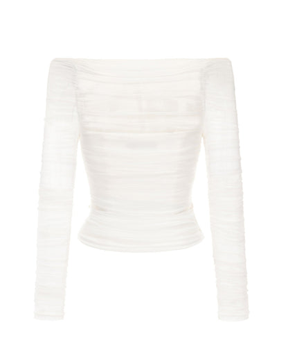 Valencia Top (White) (Final Sale)