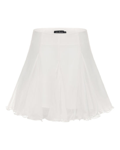 Verena Skirt (White) (Final Sale)