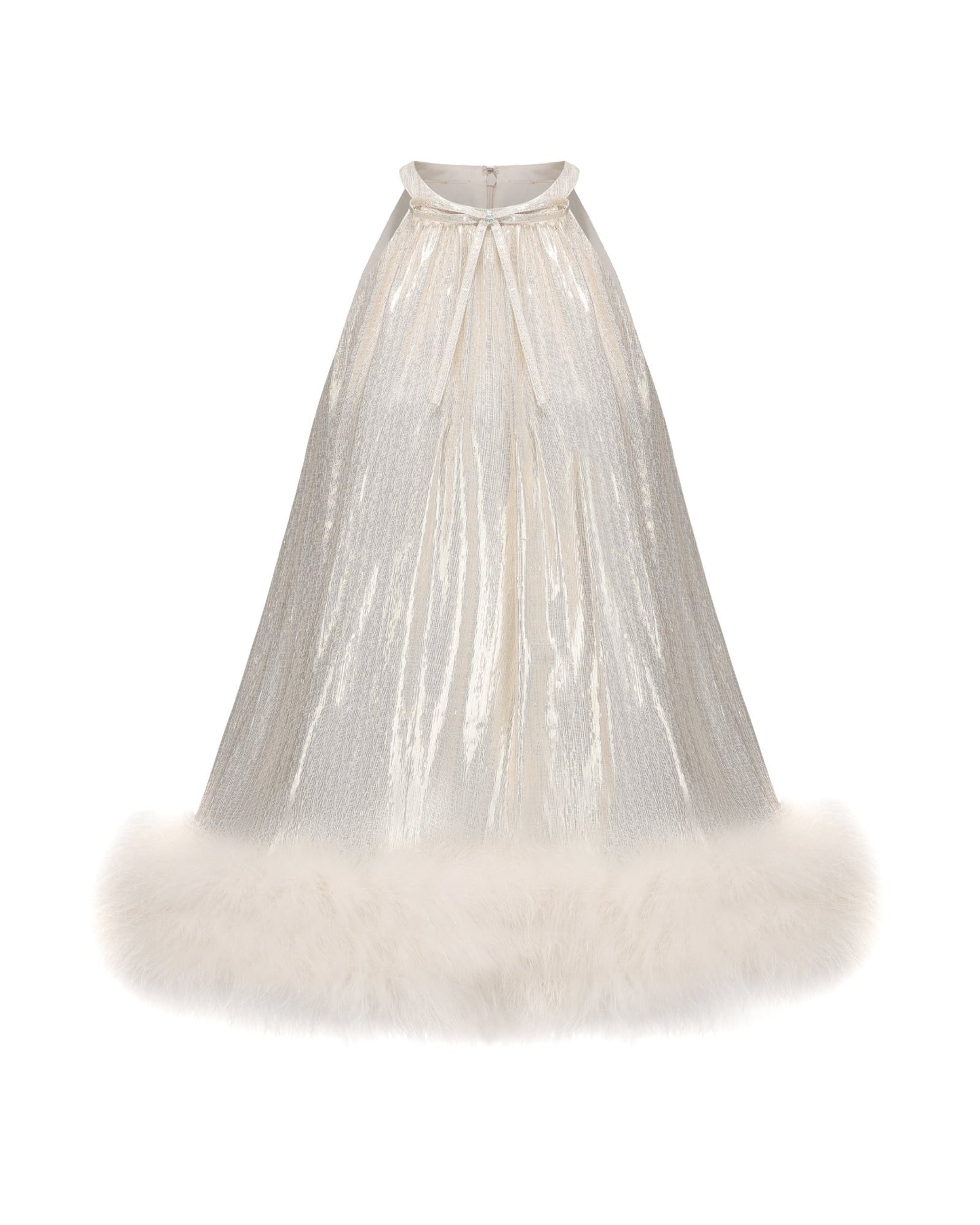 Viola Fur Mini Dress