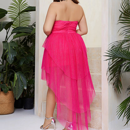 plus Size Arrival Tube Top Princess Dress Pettiskirt Sweet Spicy Dress