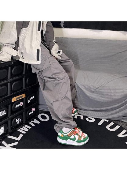 Y2K Vintage Baggy Parachute Cargo Pants