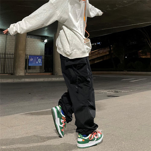 Y2K Vintage Baggy Parachute Cargo Pants