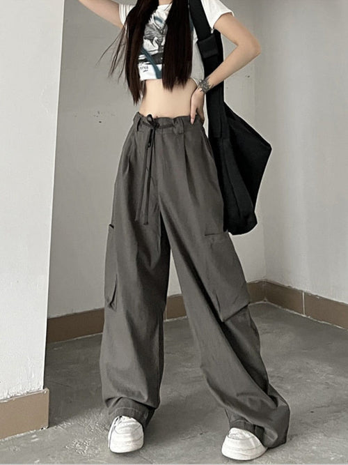 Punk Parachute Cargo Pants
