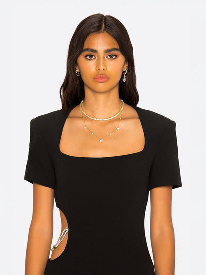 Zoe Dress (Black) (Final Sale)