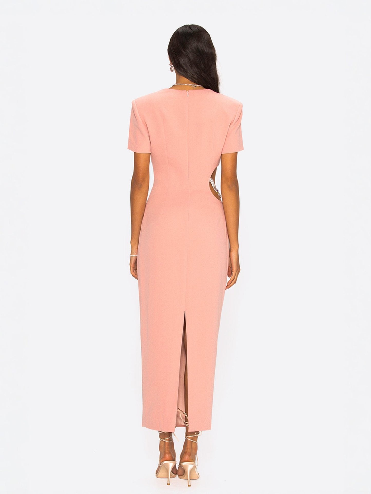Zoe Dress (Coral) (Final Sale)