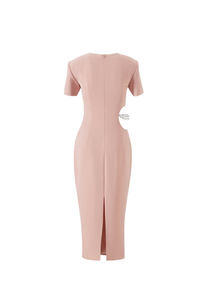 Zoe Dress (Coral) (Final Sale)
