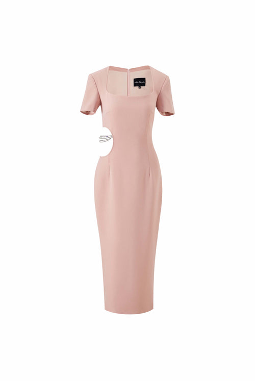 Zoe Dress (Coral) (Final Sale)