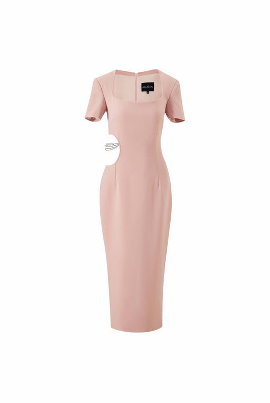 Zoe Dress (Coral) (Final Sale)
