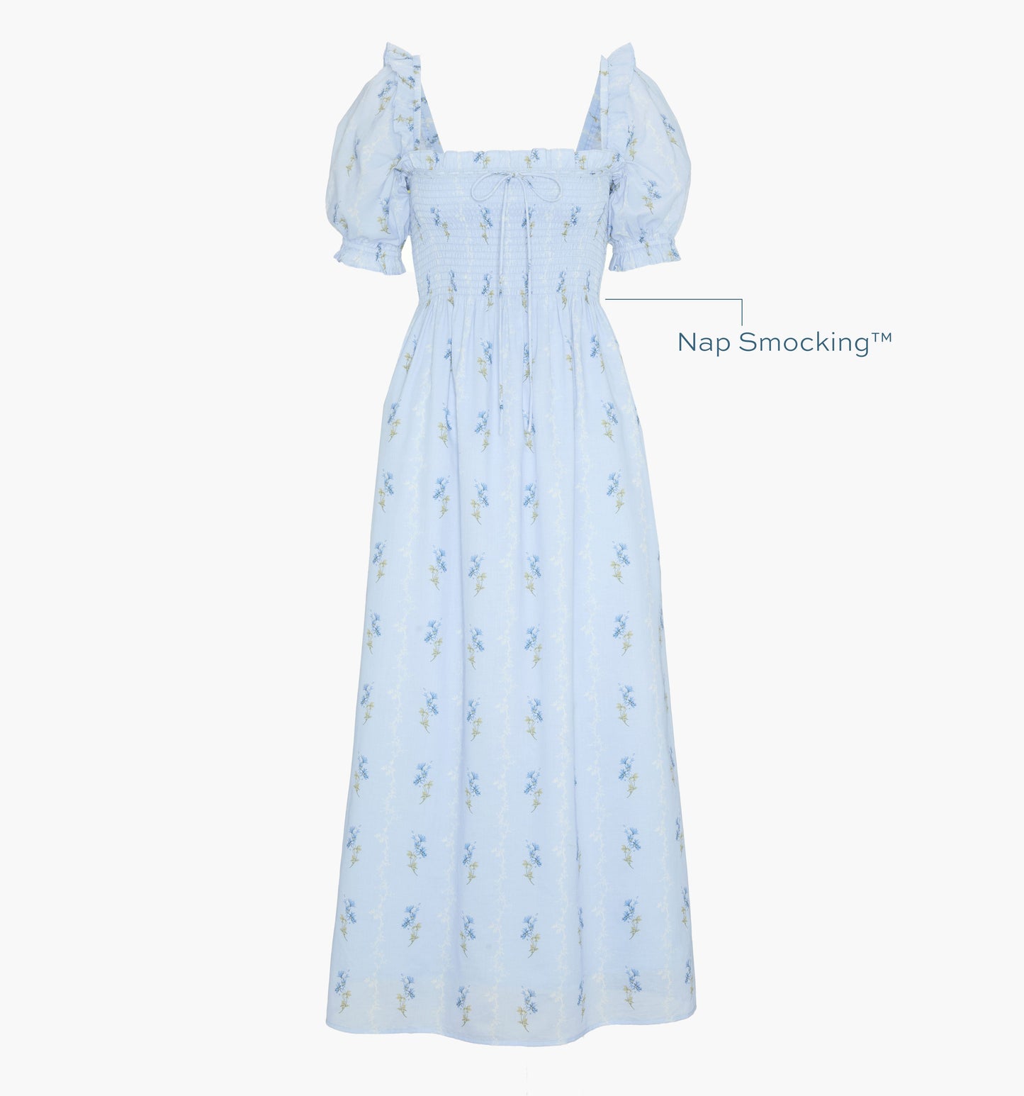 The Scarlett Nap Dress - Bluebell Waltz