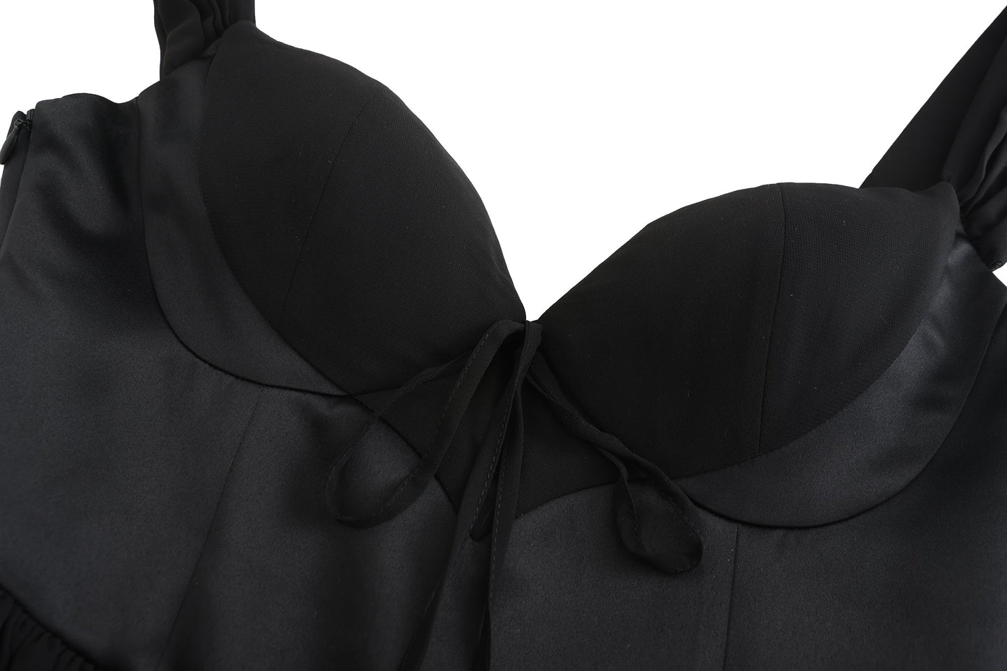 Sheila Chiffon Dress (Black) (Final Sale)
