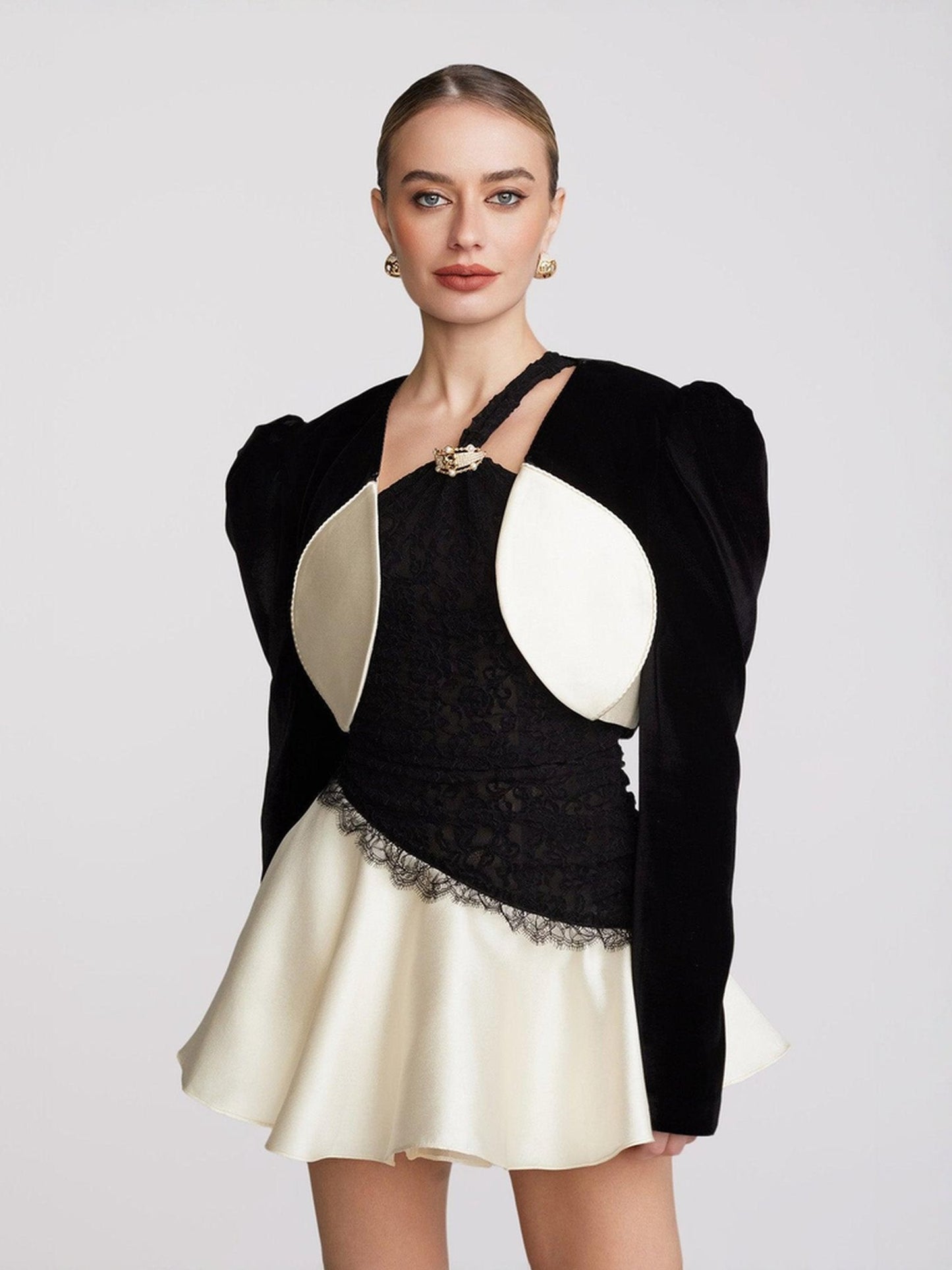 Wilma Velvet Jacket (Black) (Final Sale)