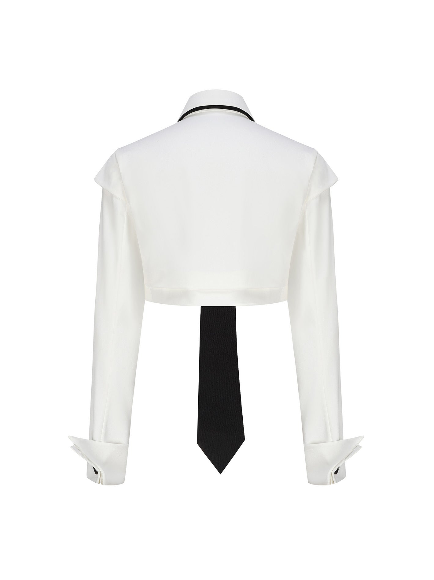 Portia Top + Tie (White) (Final Sale)