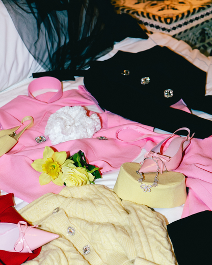 Tatiana Crop Blazer (Black)