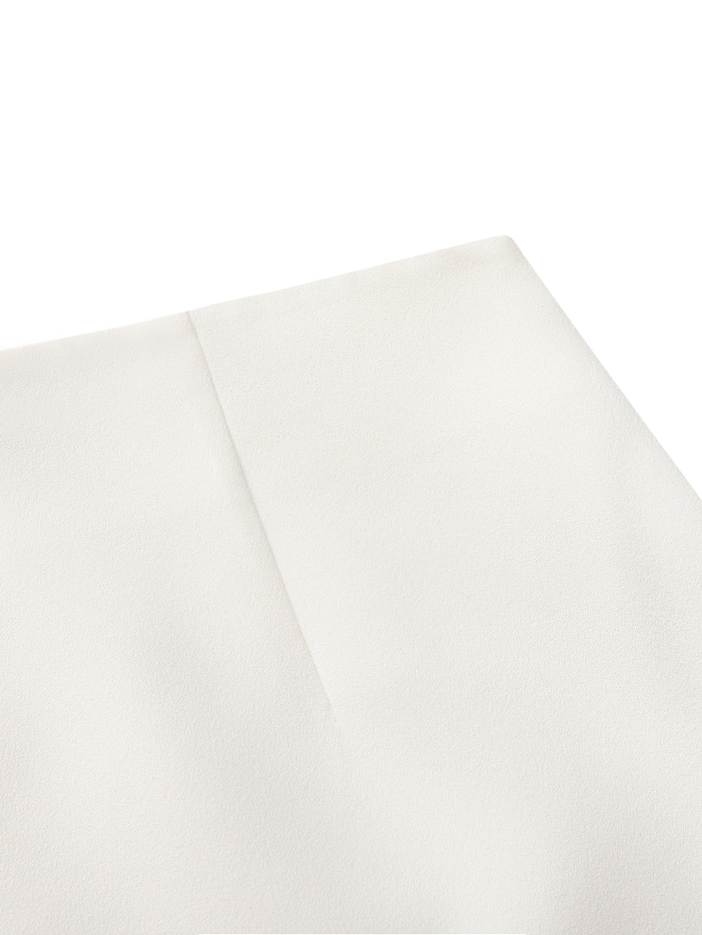 Yvette Tailored White Pencil Skirt