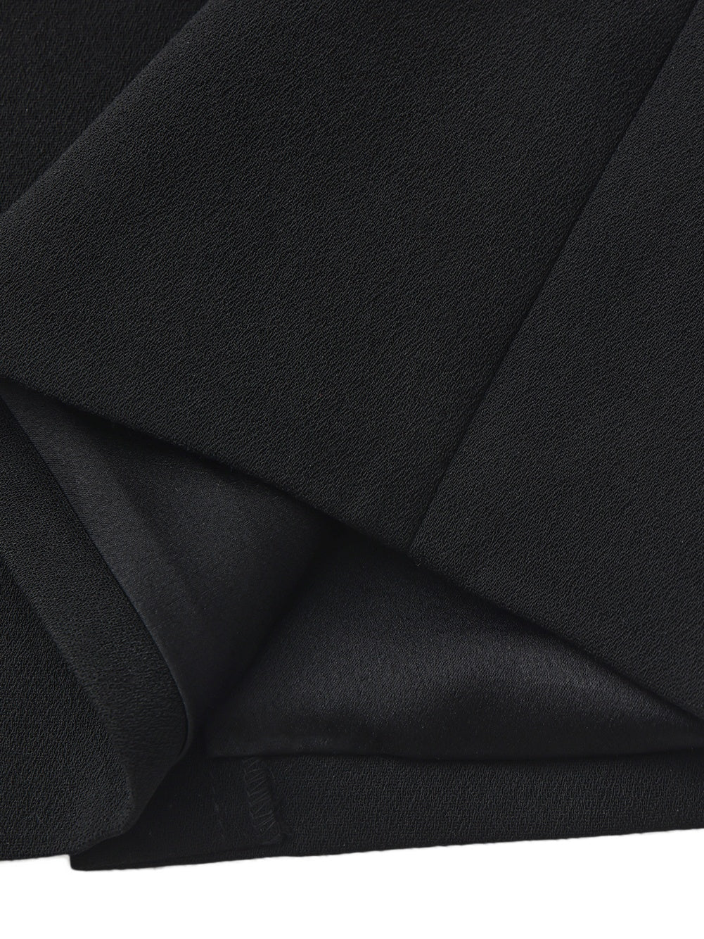 Yvette Tailored Black Pencil Skirt