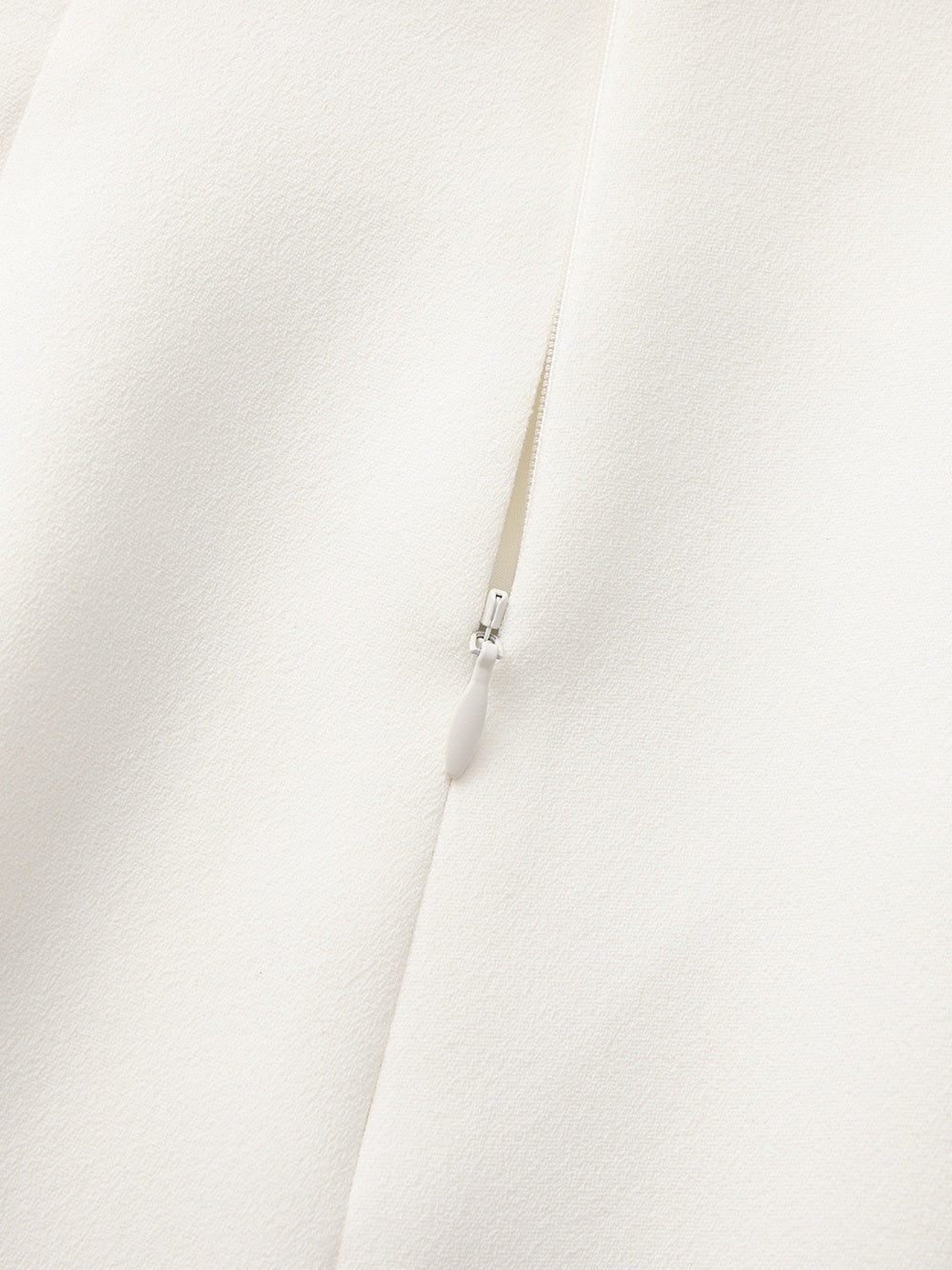 Yvette Tailored White Pencil Skirt