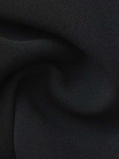Yvette Tailored Black Pencil Skirt