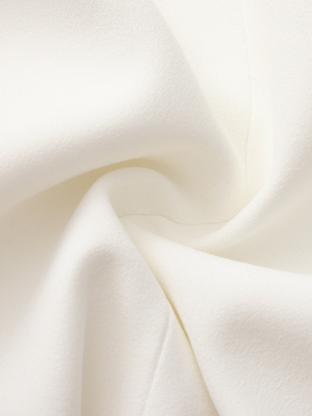 Yvette Satin Lapel Tailored White Blazer