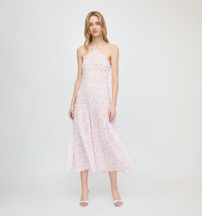 The Lenora Beach Dress - Camo Fish