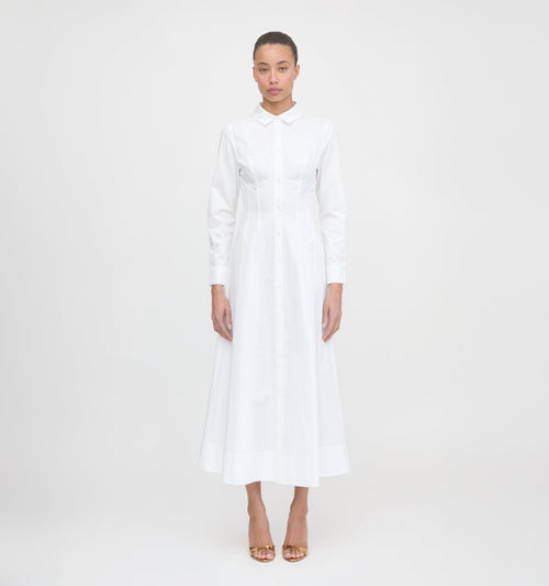 The Alandra Dress - White