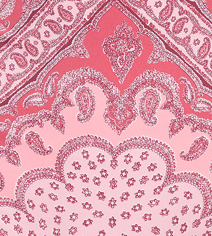 The Emerson One Piece - Berry Paisley Scarf
