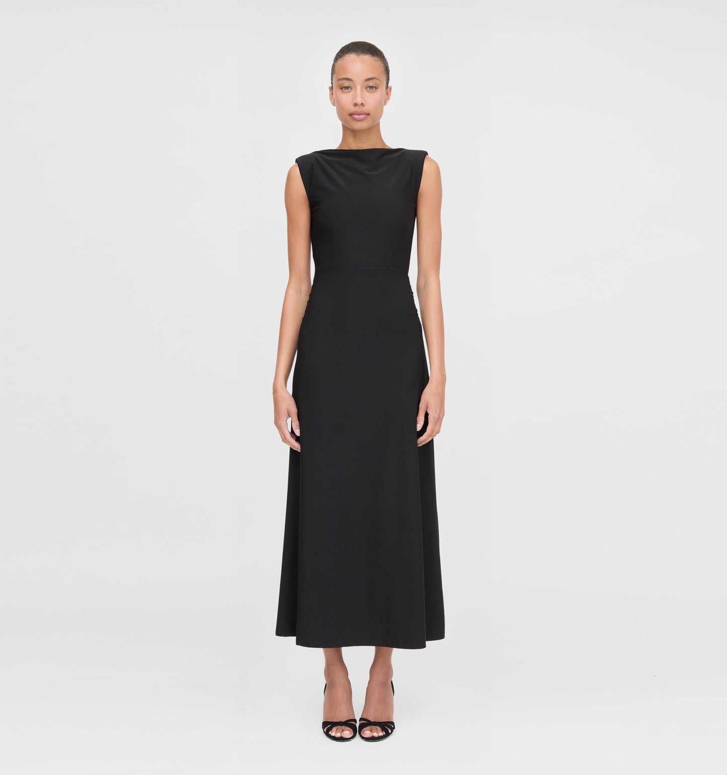 The Sloane Dress - Black Jersey