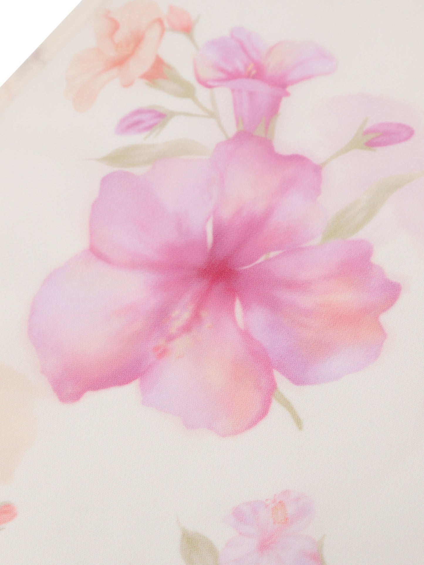 Roselle Floral Print Scarf