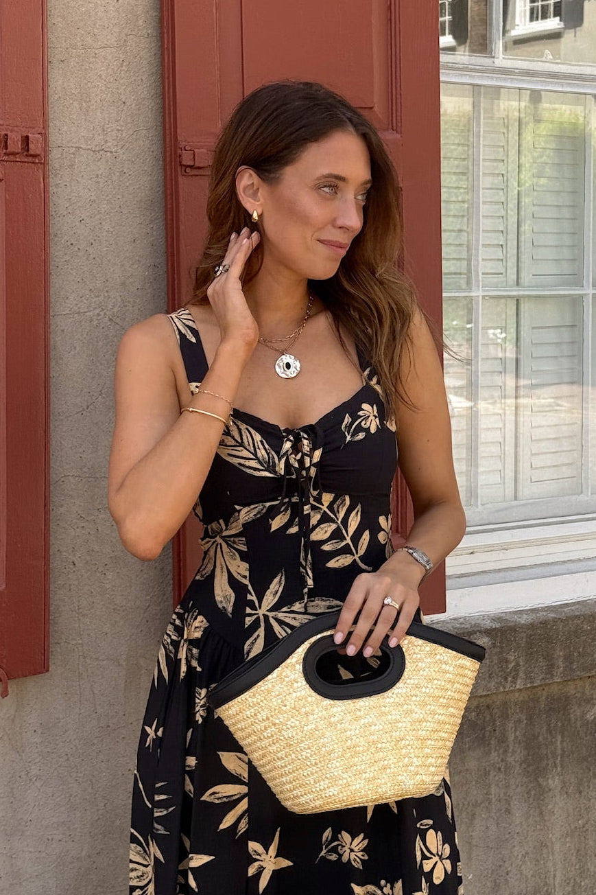 Carson Straw Bag