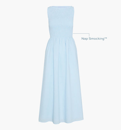 The Cosima Nap Dress - Pale Blue