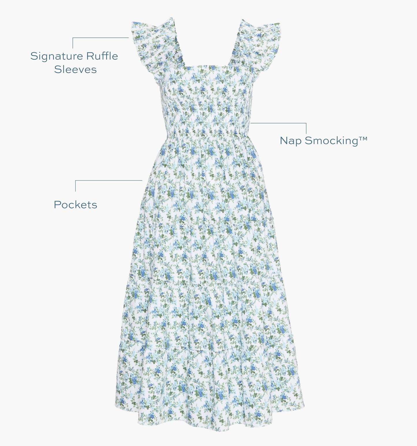 The Ellie Nap Dress - English Daisy