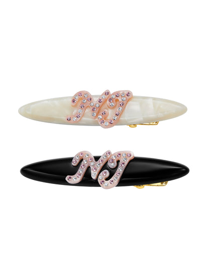Starlette Logo Black Hair Clip